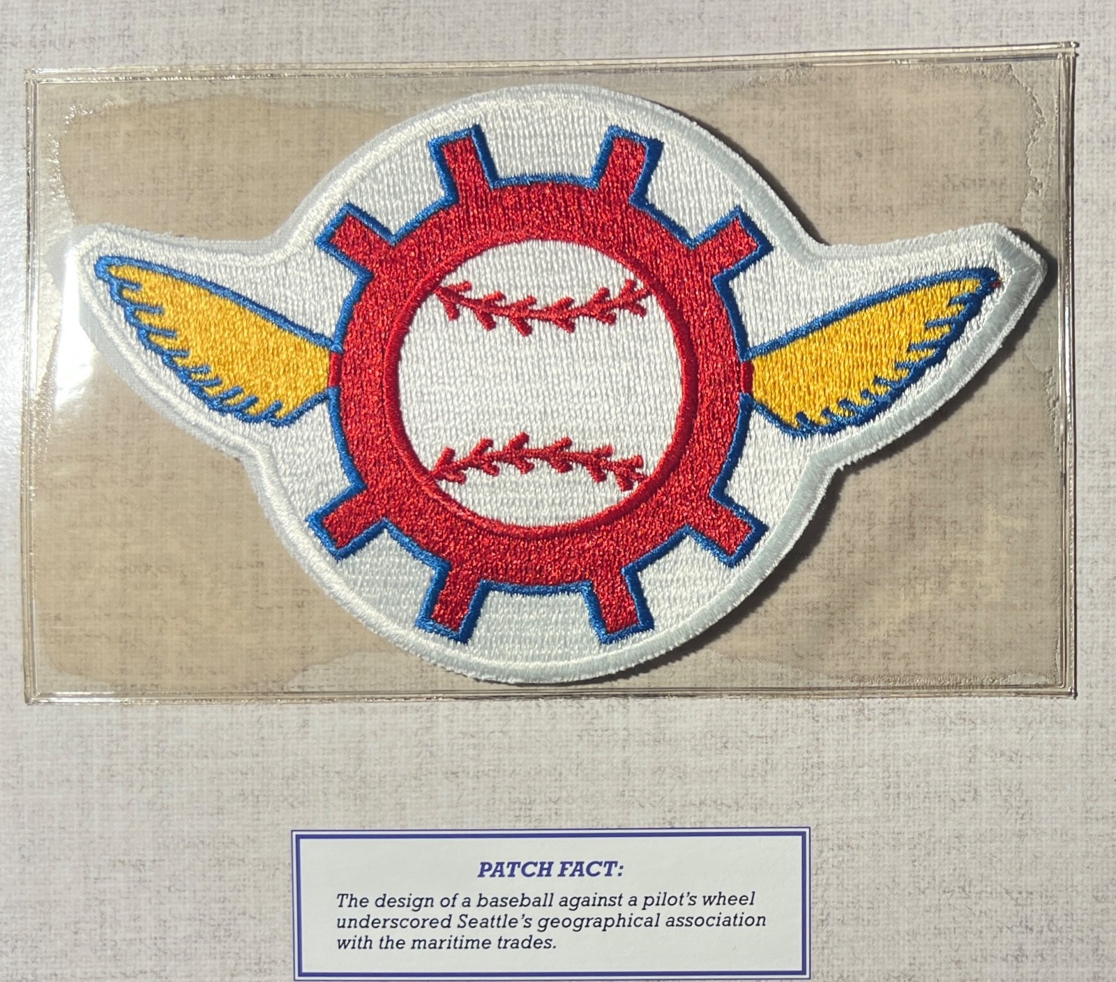 1969 Seattle Pilots Baseball (TWO) Patches Cooperstown Collection
