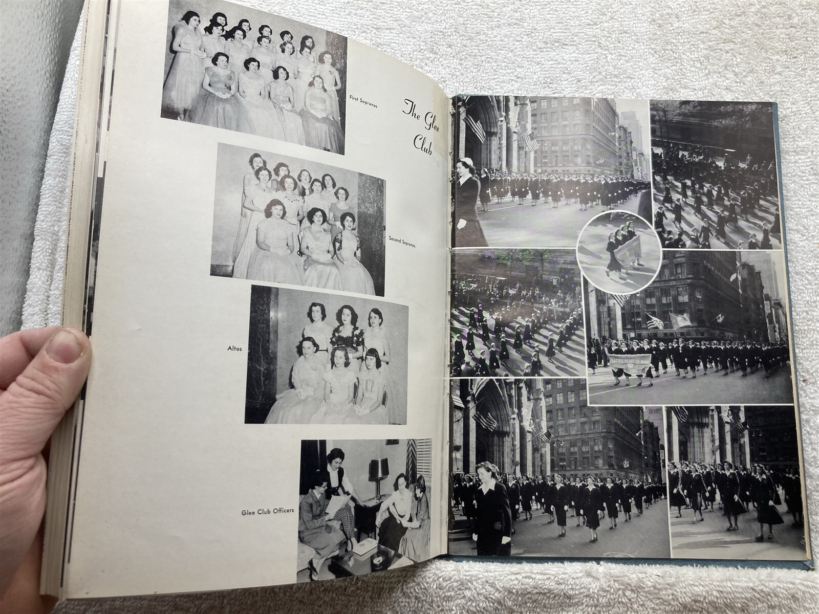 1952 Academy of the Sacred Heart of Mary Park Terrace New York NYC Yearbook Vtg