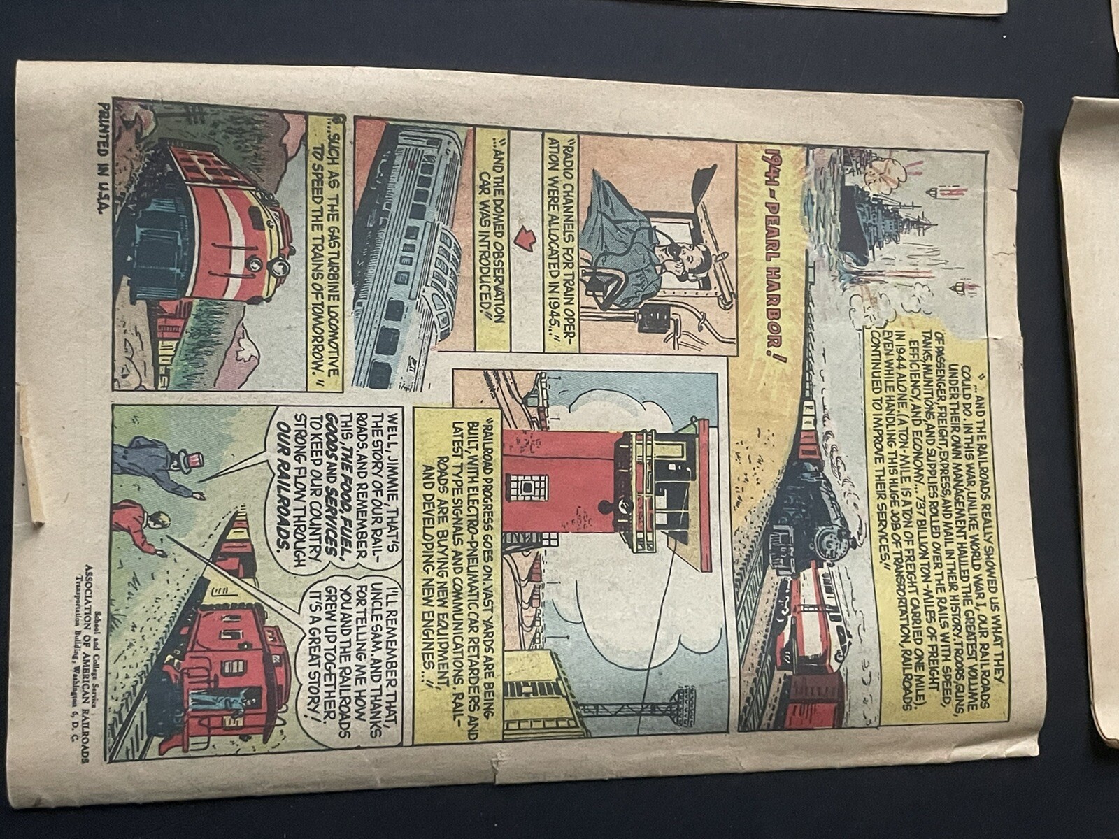 Vintage COMIC BOOKS General Electric SCIENCE American RAILROADS Atom Electronics