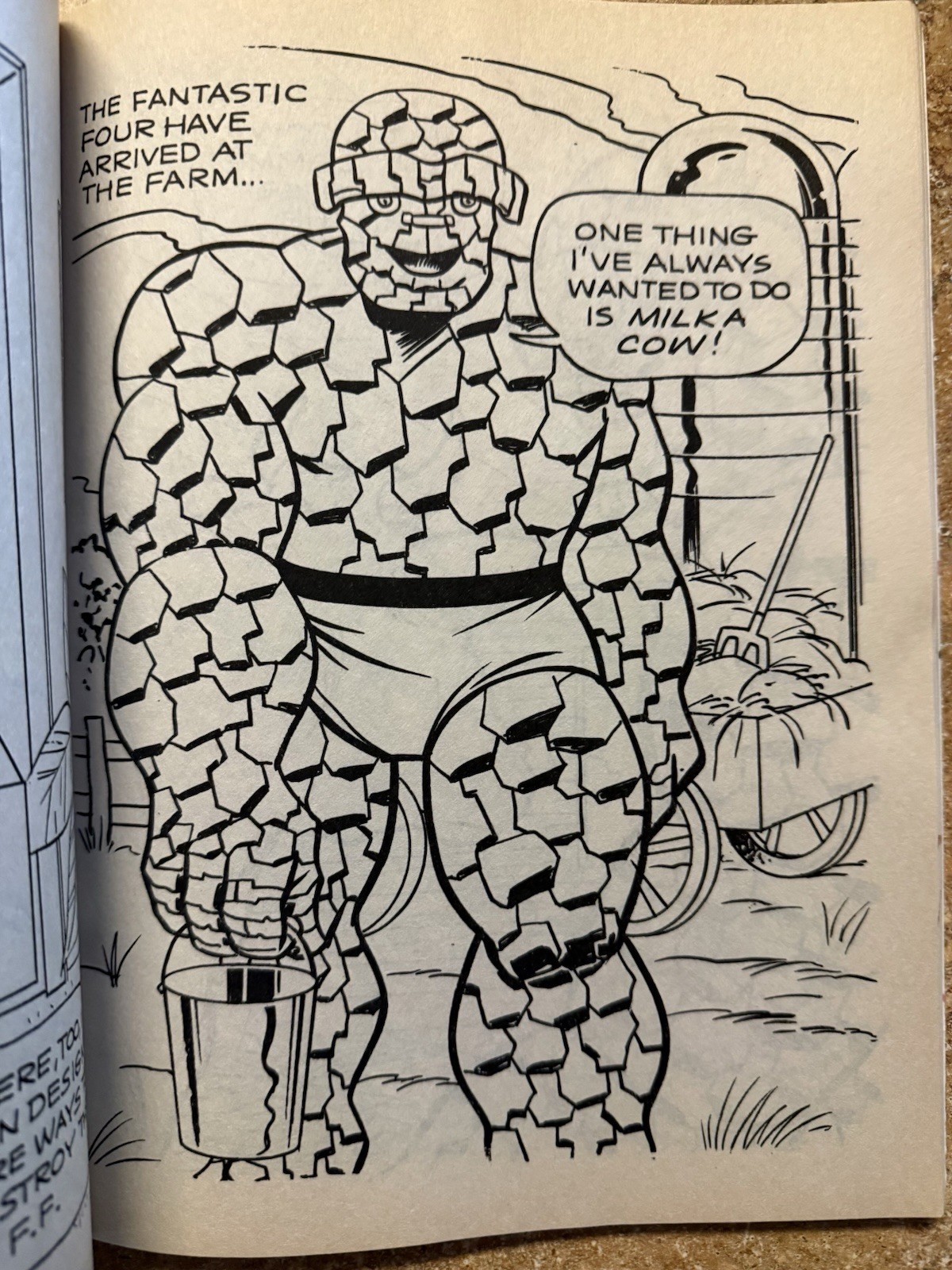 Vintage 1980s Merrigold Press Super Heroes Coloring Book Hulk Fantastic 4 Marvel