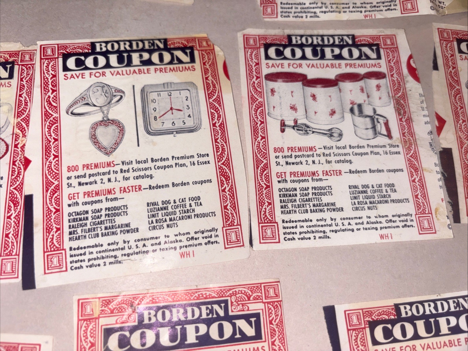 Vtg Food Label Wrapping & Other Wrappings & Recipe & Household Hint Booklets Lot