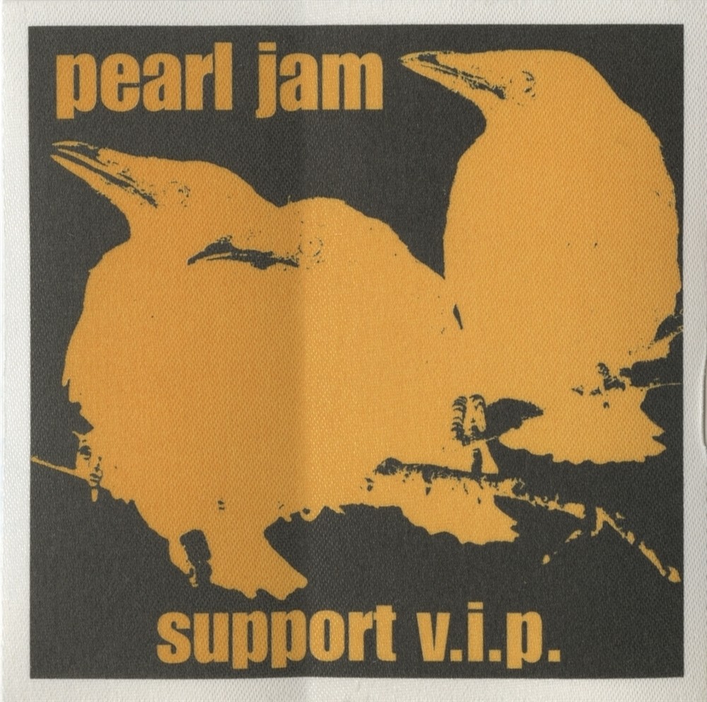 Pearl Jam 1998 Yield concert tour memorabilia VIP Band Guest Backstage Pass