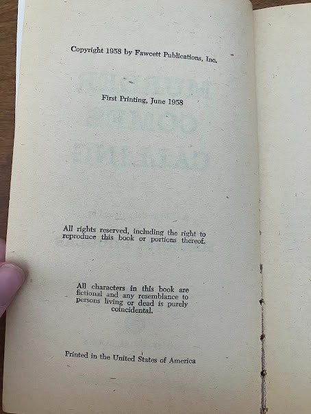 Vintage Paperbacks – lot of 4 – Gold Metal Books
