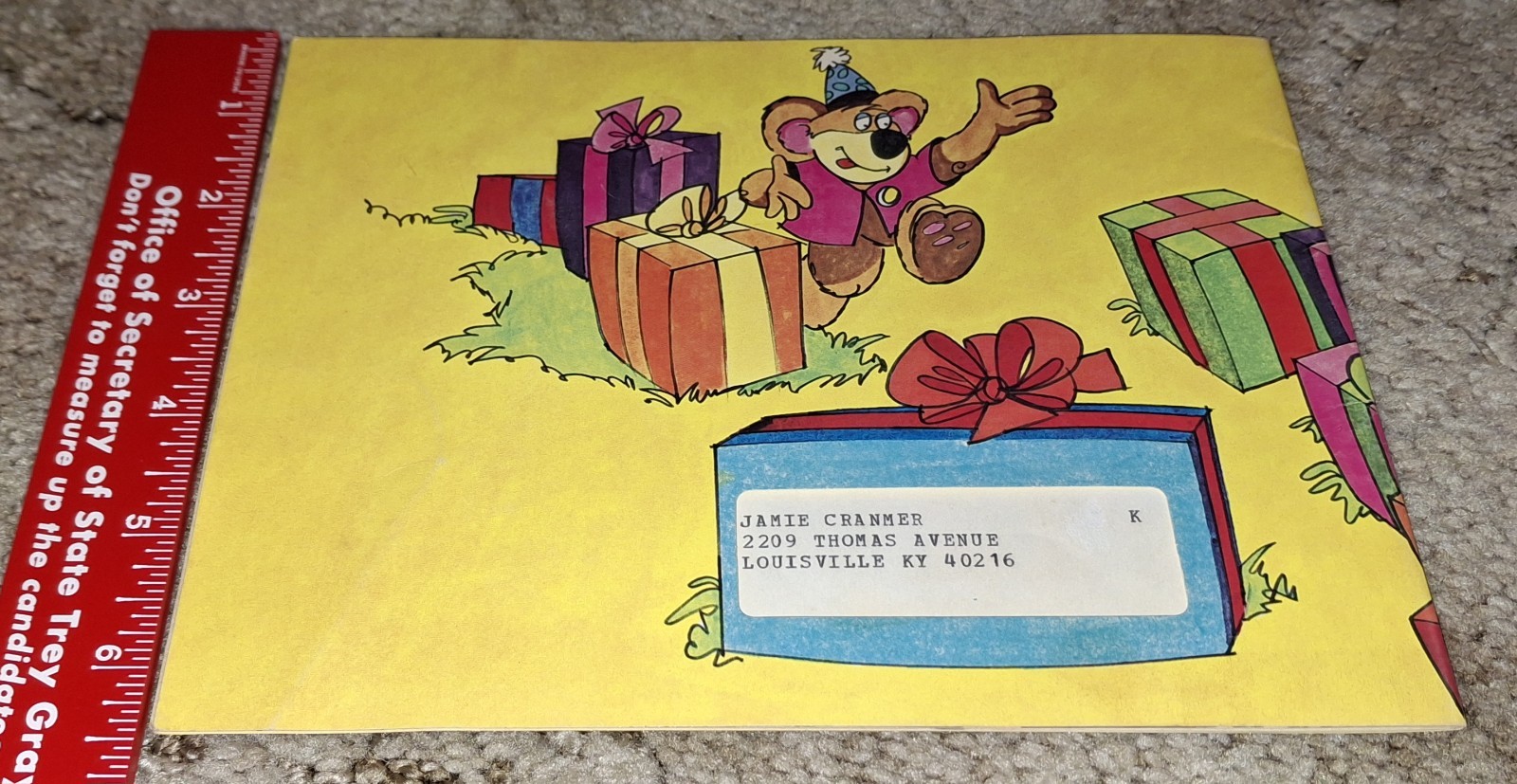 Vintage 1974 My Birthday Dream 12 Page Mailed Booklet
