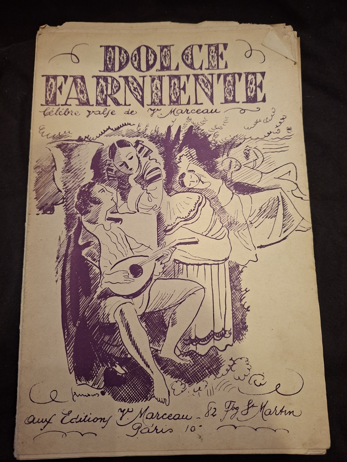 Dolce Farniente Marceau Sheet Music