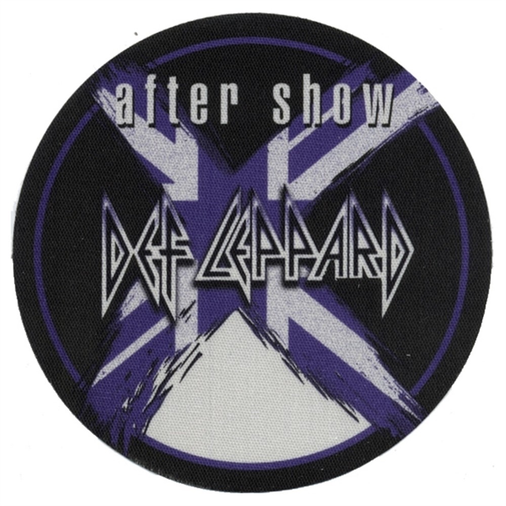 Def Leppard 2002 X concert tour Aftershow Backstage Pass