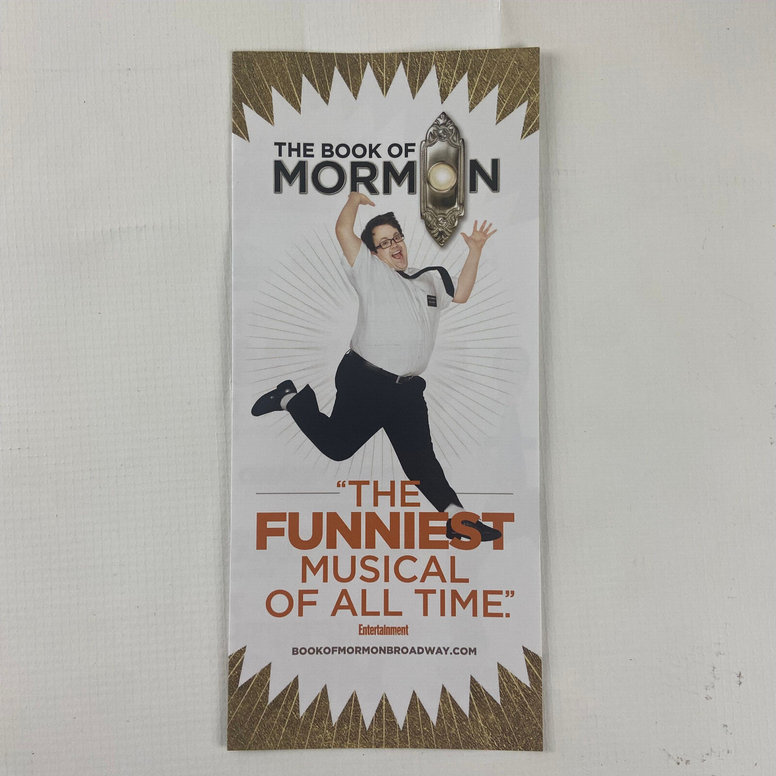 Book of Mormon 2022 Ad Flyer Broadway NYC New York City Advertisement Ads