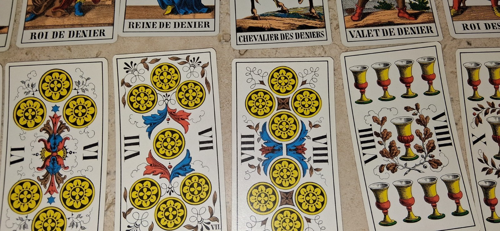 Vintage Tarot cards Occult 1970s 78 card Full Deck, great graphics spiritual