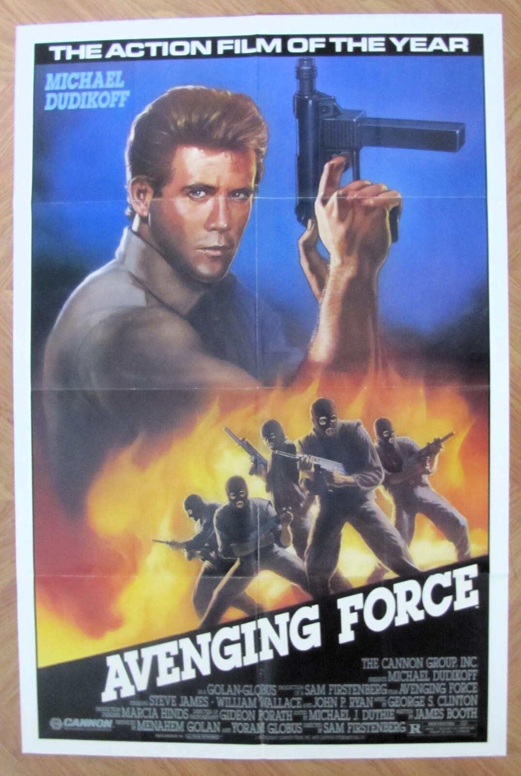 1-sheet, Avenging Force (1986) Michael Dudikoff, Steve James, William Wallace