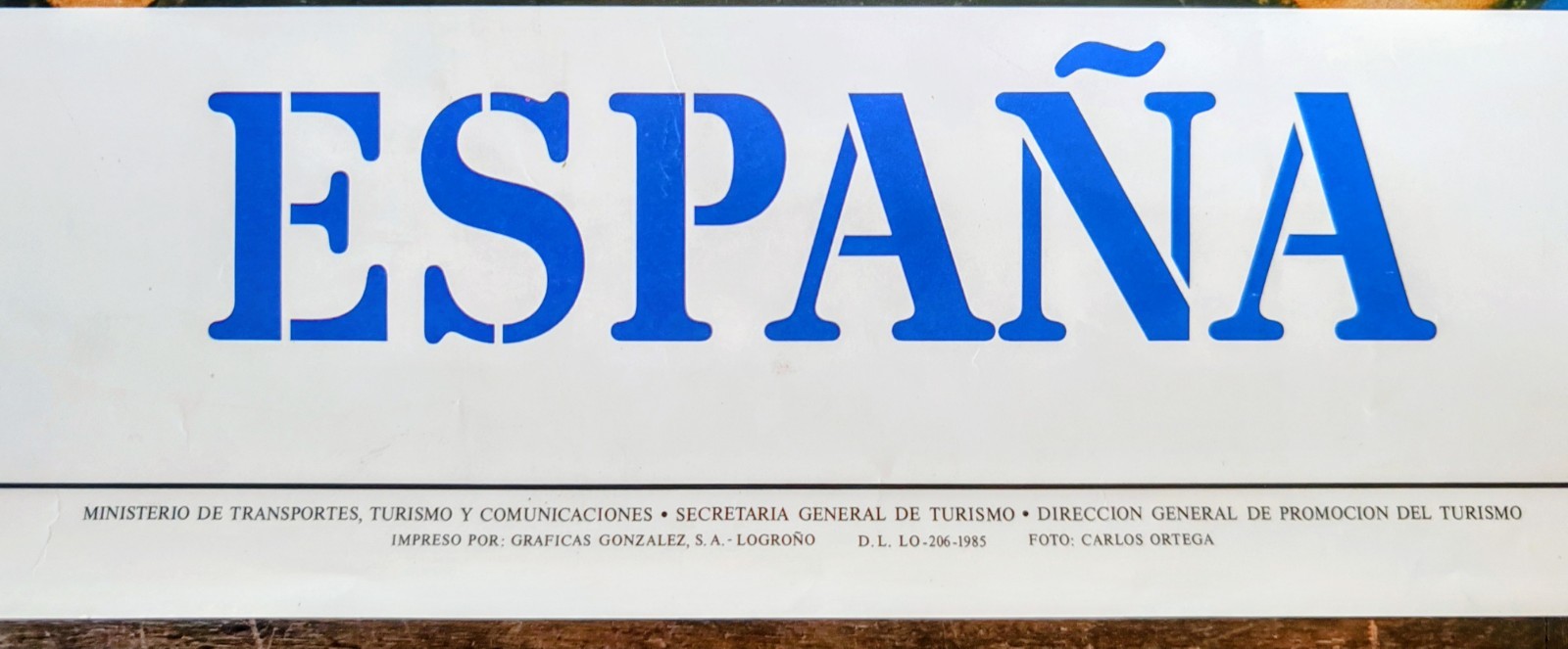 1985 Spain Tourism Poster CERAMICA SEVILLANA Sevilla Ceramic Carlos Ortega