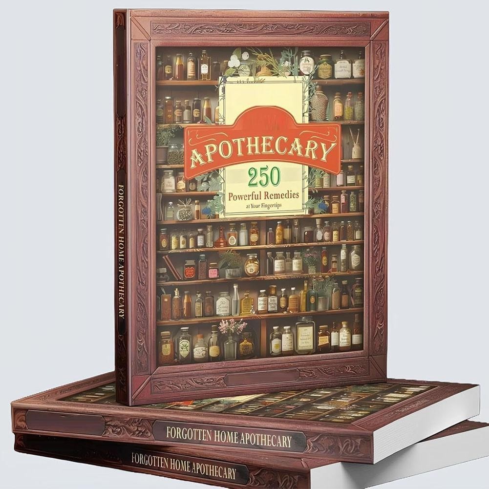 Forgotten&Hom- Apσthecary:250-Powerful Remedies By Nicole Apelian=PhD -A5 Size