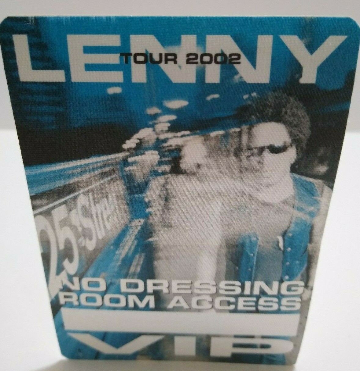 Lenny Kravitz Backstage VIP Pass Original 2002 Rock Music Concert Gift Original