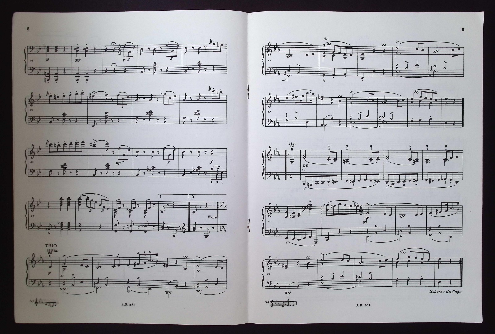 Royal Schools of Music Pianoforte Examinations 1979 Grade 5 List B