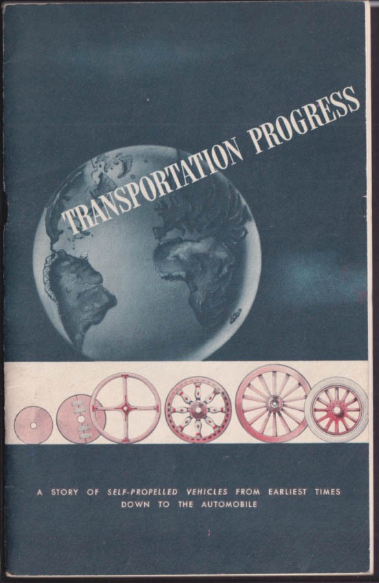 General Motors Transportation Progress: Self-Propelled Vehicles booklet 1951