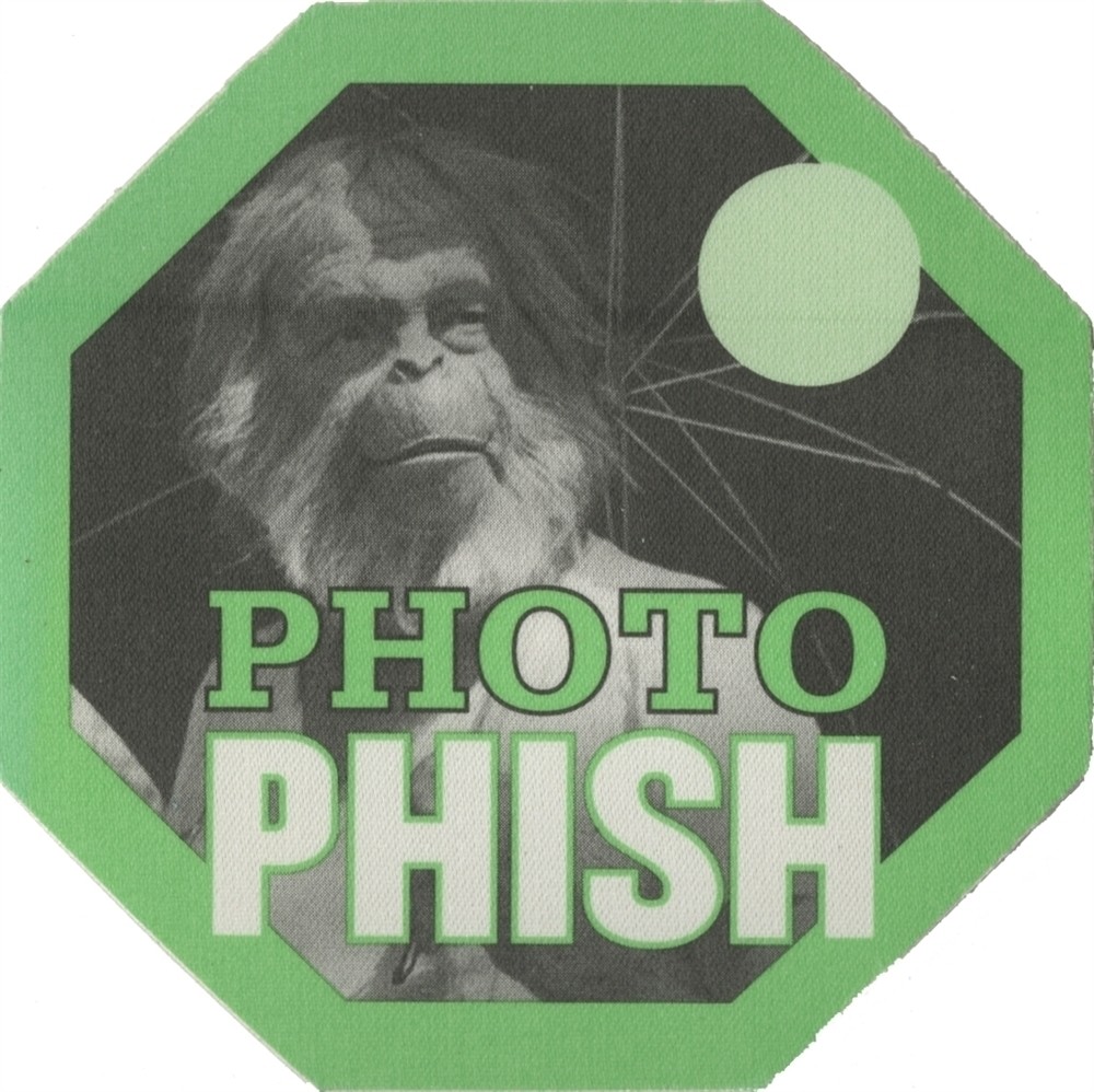 Phish 1998 The Story of the Ghost “Planet of the Apes” Photo Backstage Pass