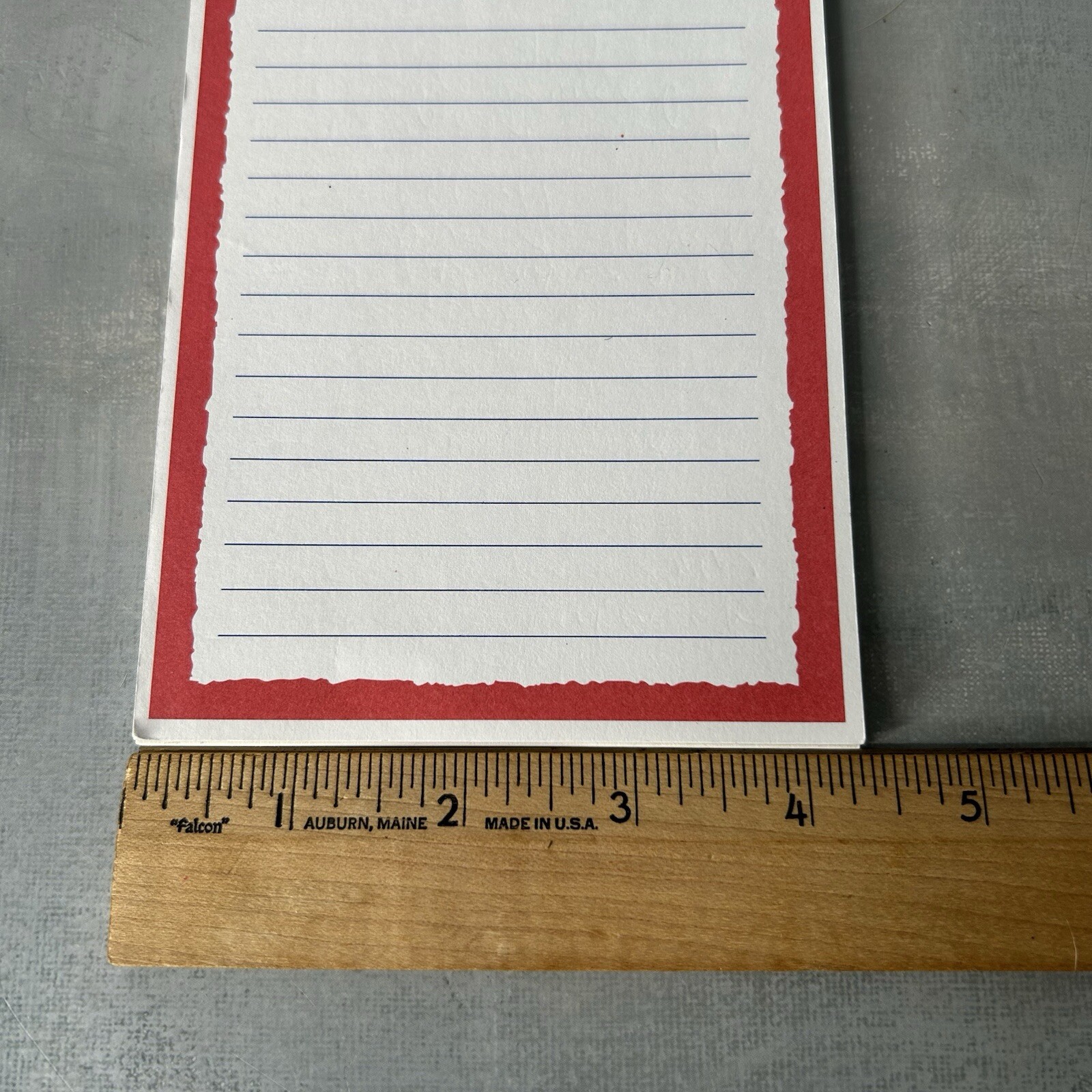2 USA Olympics Team Rings Vintage Advertising Lined Paper Notepads 4¼ x 7″