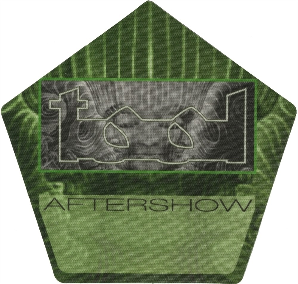 Tool 2002 Lateralus concert tour After Show Backstage Pass