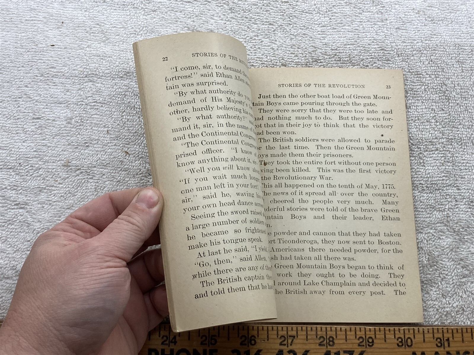 1906 Stories of the Revolution No 68 Nellie McCabe School Classic Series Vtg