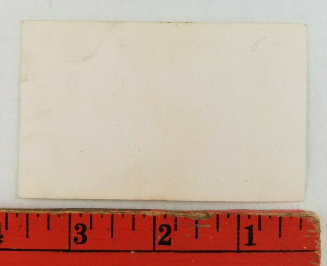 Vintage 1900’s Cabinet Furniture Philadelphia Pennsylvania Business Card