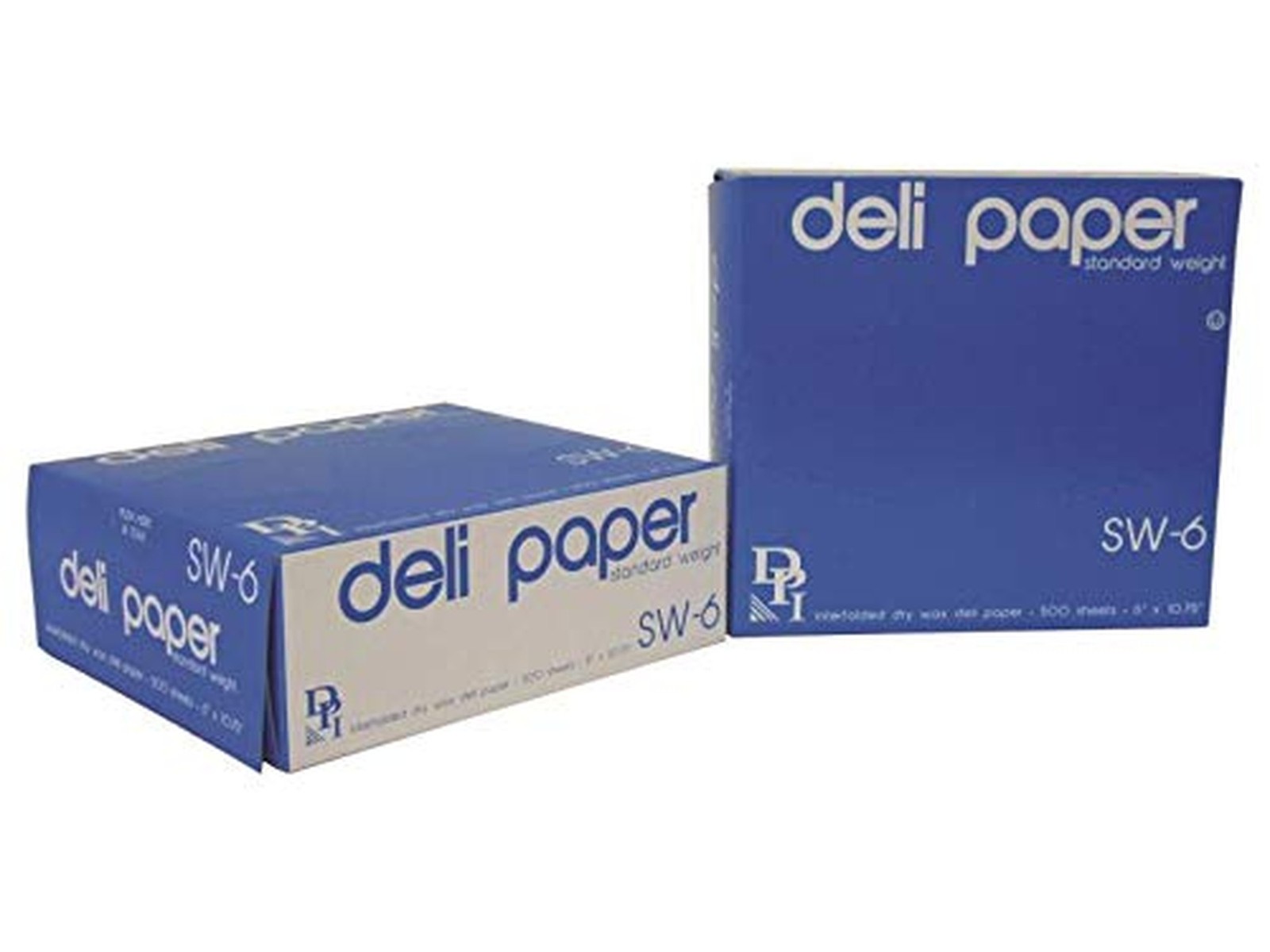 Durable Packaging 6″ x 10 3/4″ Interfolded Deli Wrap Wax Paper. 1000 Count (2…