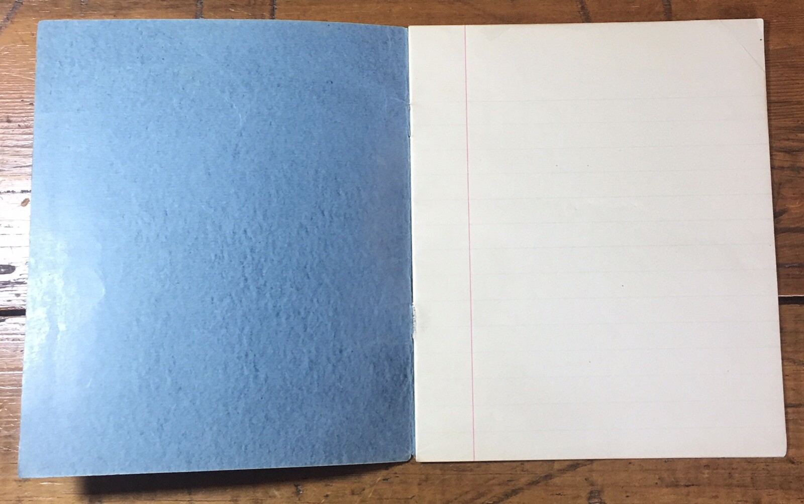 The University Blue Book Antique Lined Notebook