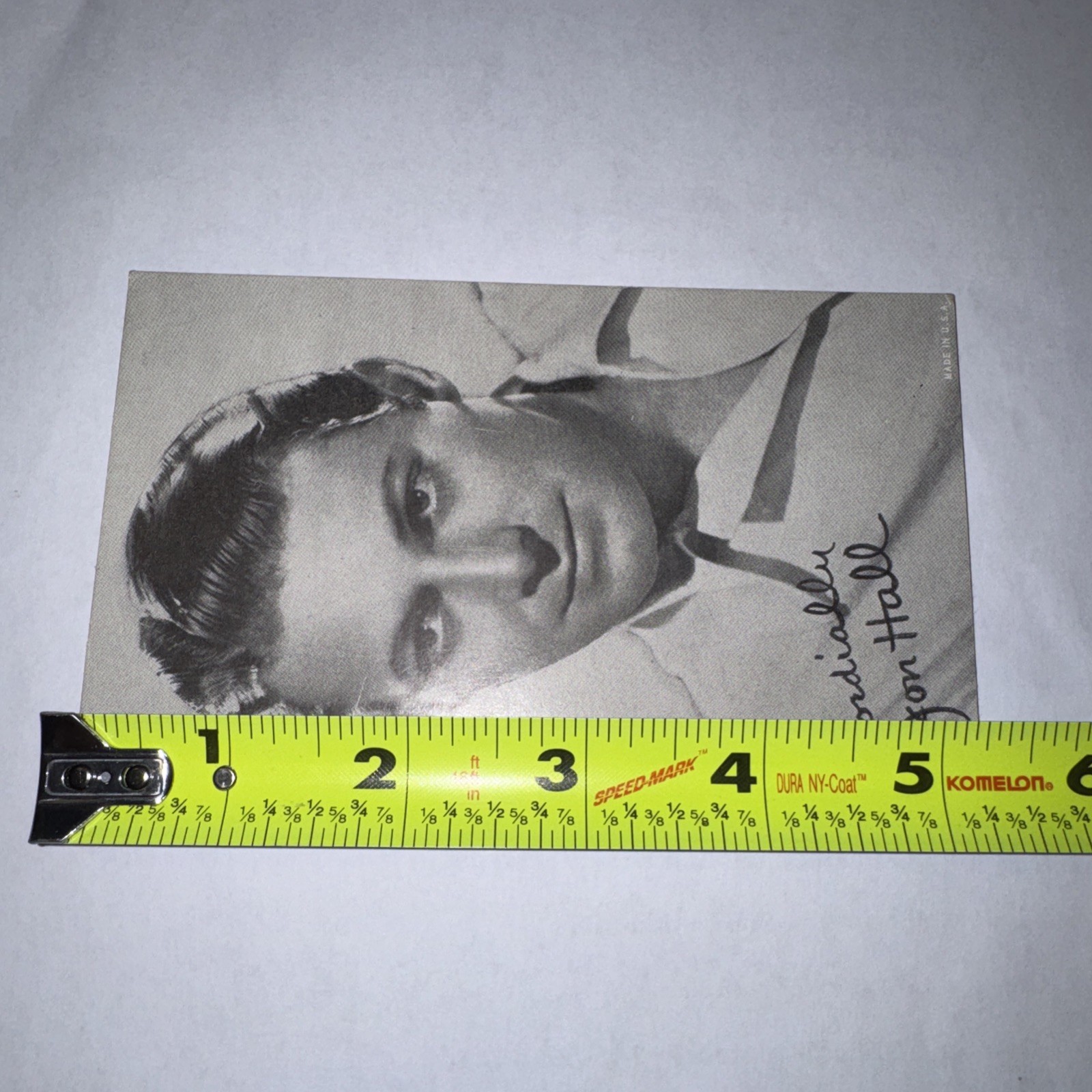 Jon Hall B/W Studio PHOTO 3.25″ x 5.25″ Vintage Hollywood Actor