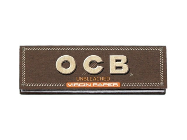 2 X OCB VIRGIN Regular size UNBLEACHED Rolling paper – Total 5000 sheets