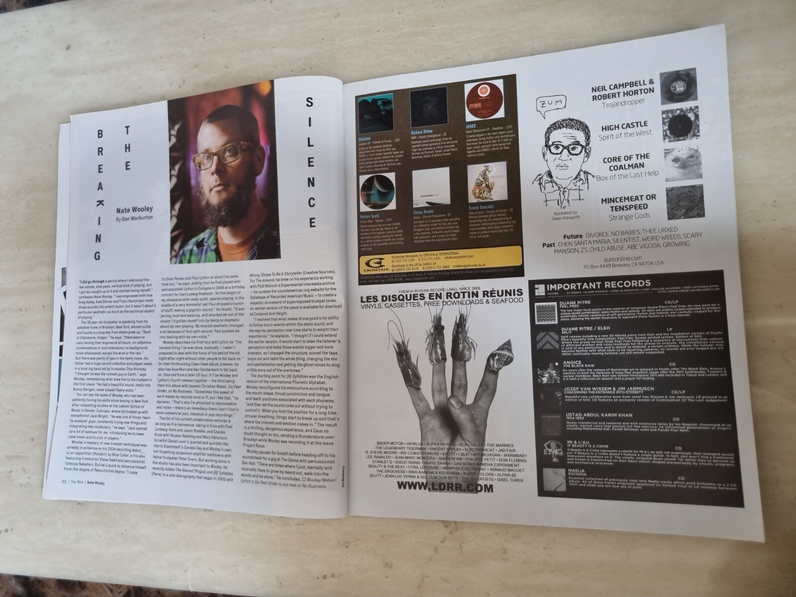The Wire Magazine Issue 338 April 2012 Sun Araw / Conlon Nancarrow
