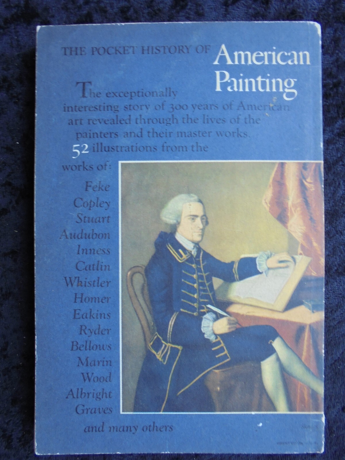 AMERICAN PAINTING JAMES THOMAS FLEXNER COLLECTIBLE POCKET BOOK NON FICTION