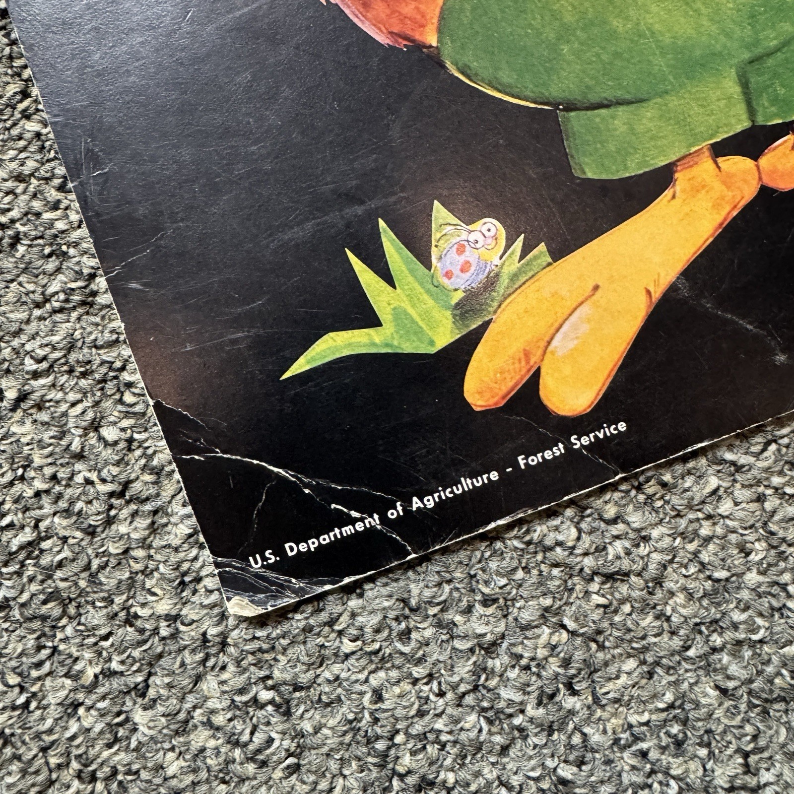 Vintage 1974 Woodsy the Owl “Give a Hoot! Don’t Pollute” Poster | 13×18.5 Inches