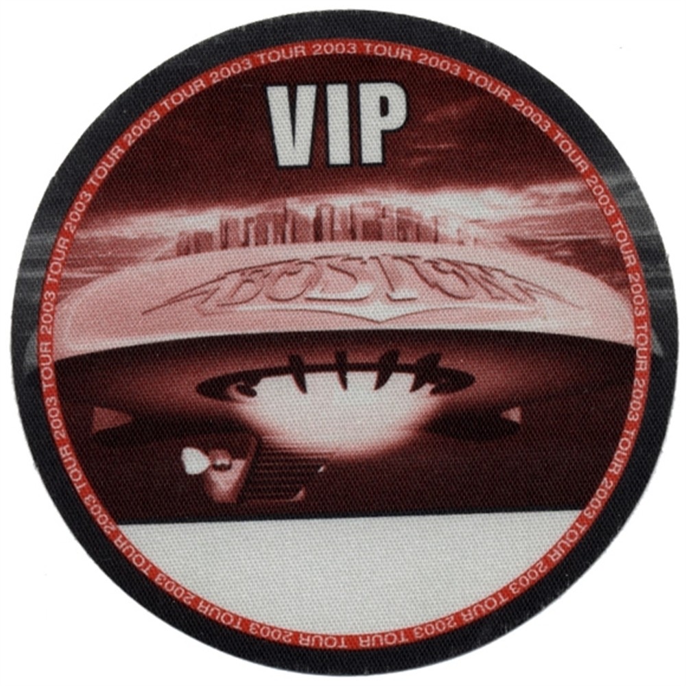Boston 2003 Corporate America concert tour VIP Band Guest Backstage Pass