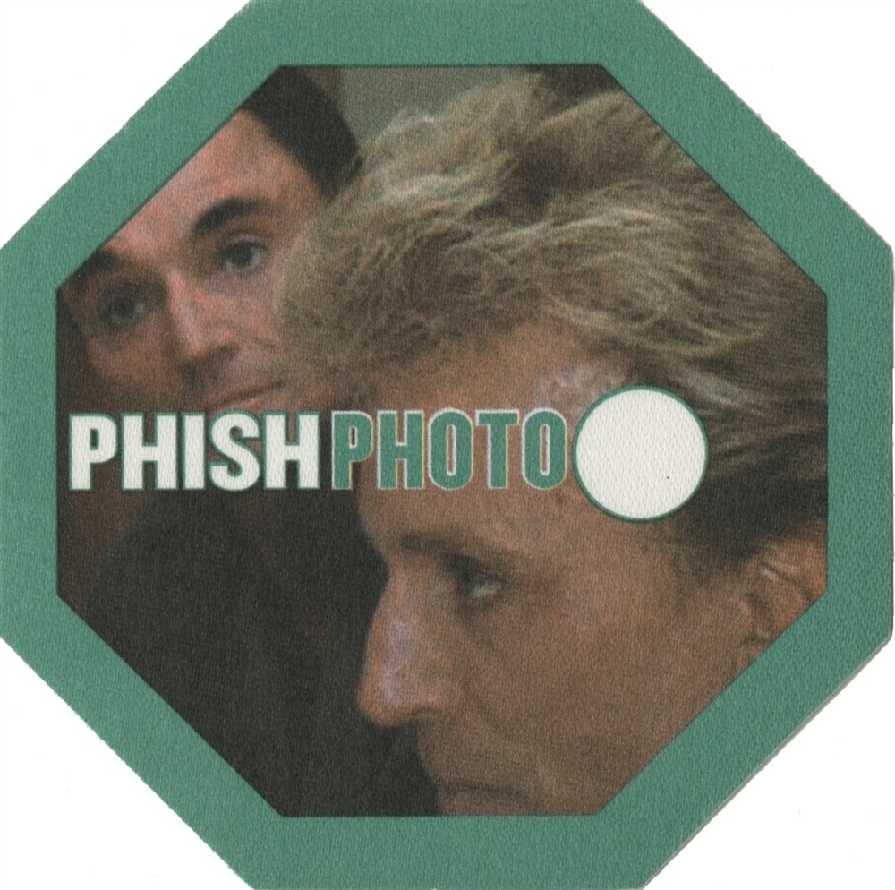 Phish 1999 The Siket Disc concert tour Photo Backstage Pass