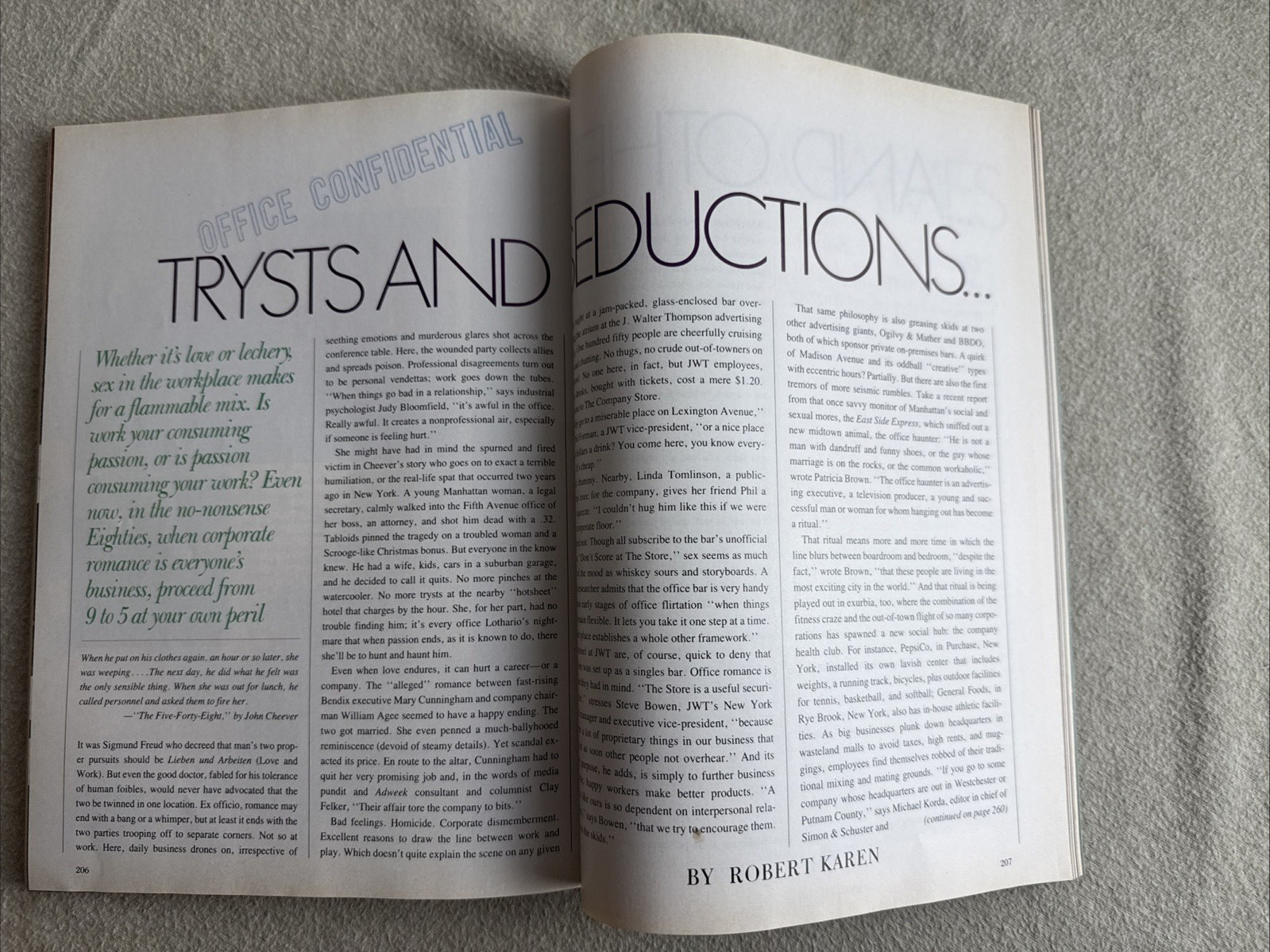 AUGUST 1984 GQ – GENTLEMANS QUARTERLY fashion magazine JOSEPH HELLER