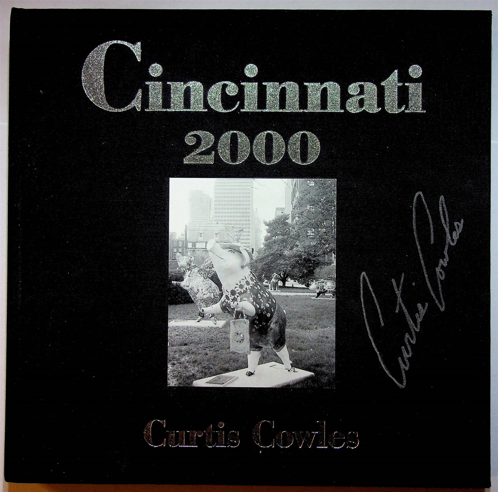 Curtis Cowles Cincinnati 2000 Double 2x Signed HC Book Limited 1st Edition