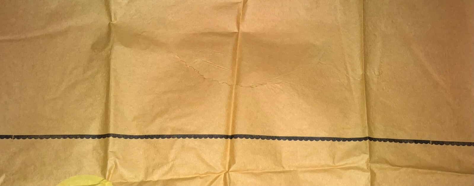 VINTAGE LARGE HALLOWEEN REED’S CREPE PAPER TABLECLOTH – MODERN CATS!