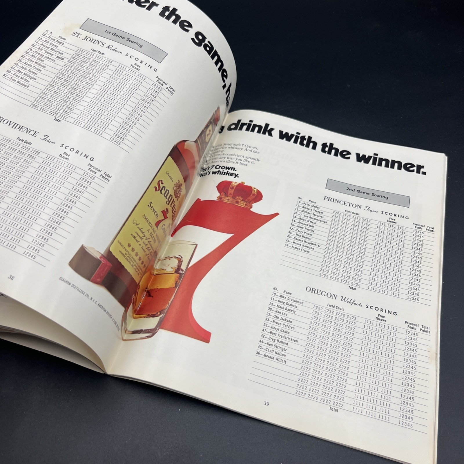 1975 NIT 38th Annual Basketball Tournament Program