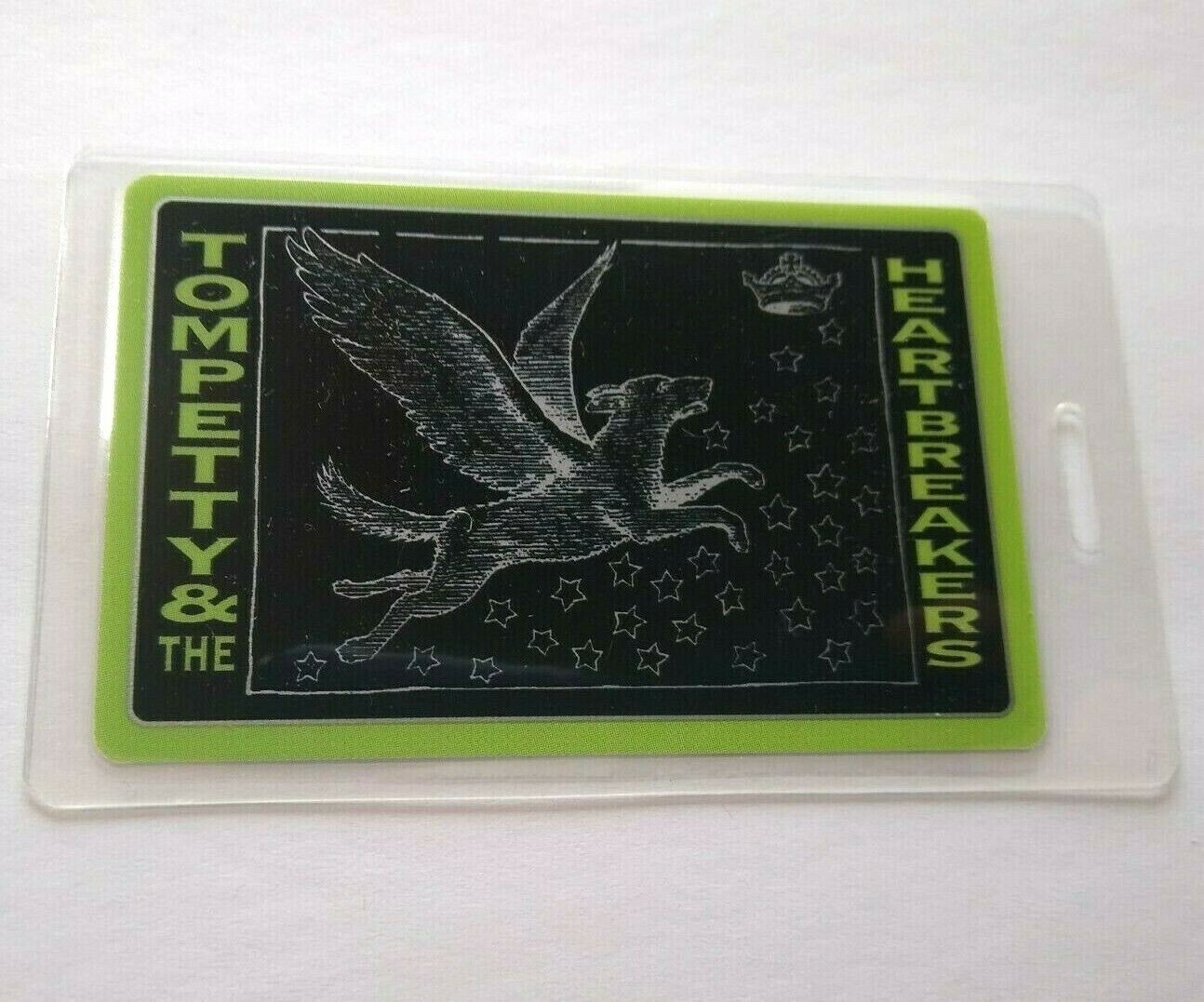 Tom Petty And The Heartbreakers Backstage Pass Dogs Wings Tour 1995 Laminated