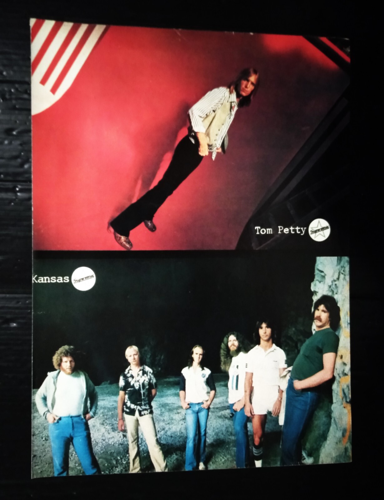 C6254 Kansas Tom Petty Vintage Thailand ONLY 1 COLOR PAGE MEGA RARE!!!