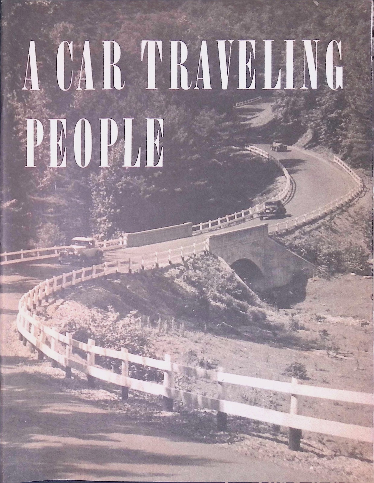 A Car Traveling People Book Auto History 1920s-40s Photos Americana