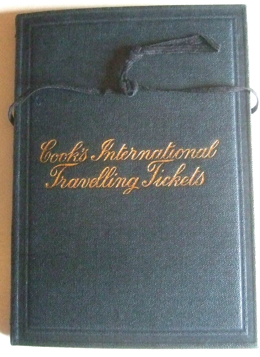 Cook’s Tour Travel Tickets 1913 1923