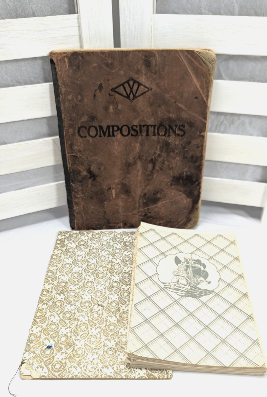 Vintage Diaries Lot of 3 Early 1900’s