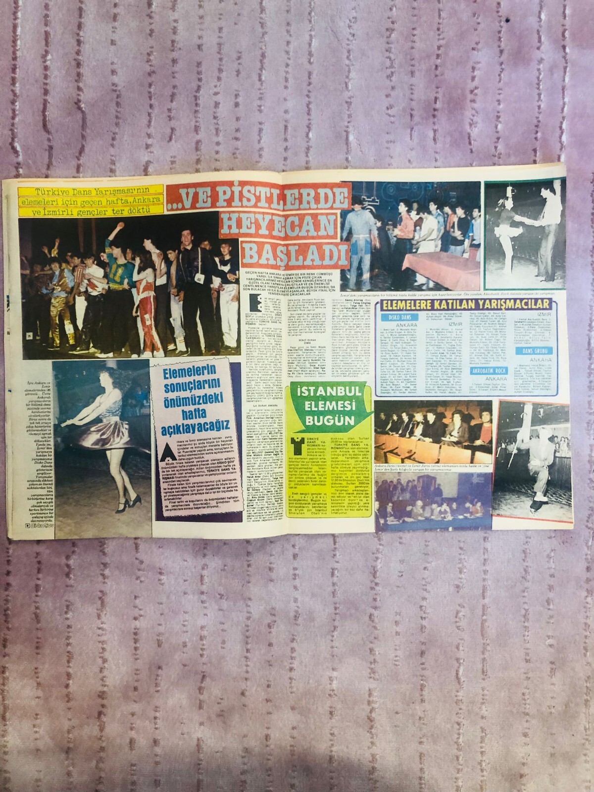 Shakin Stevens Back Cvr Magazine 1982 Abba Rod Stewart Johnny Hallyday Motorhead