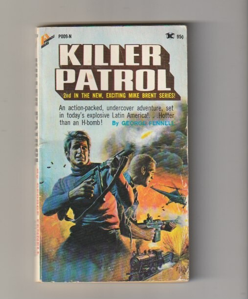 J918 Killer Patrol P009 G. Fennell Action Pinnacle Vintage Paperback Book