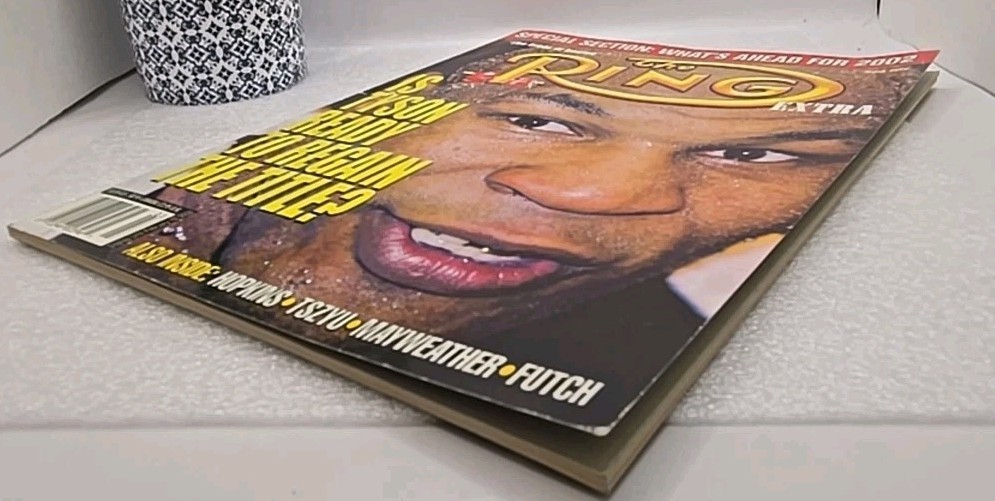 Vintage MARCH 2002 – THE RING Boxing Sports Magazine – MIKE TYSON
