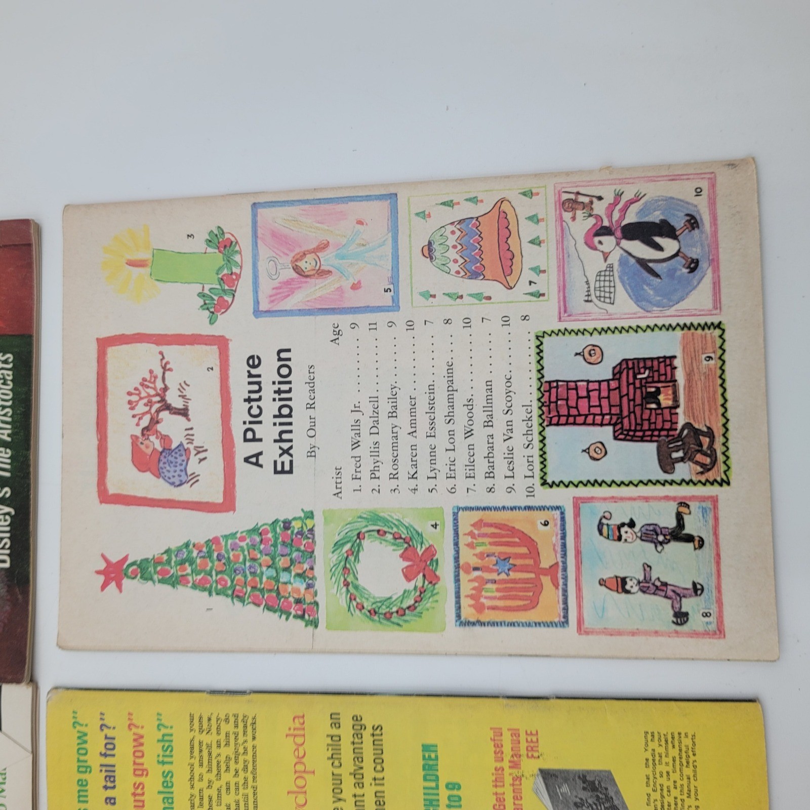 Vintage Jack and Jill Magazine Lot 4 Christmas Issues 1970s Disney Aristocats