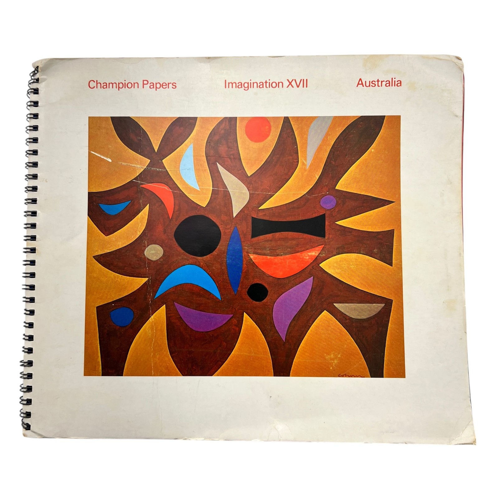 Graphic Design and Sample Papers 1973 Australia Champion Papers Imagination XVII