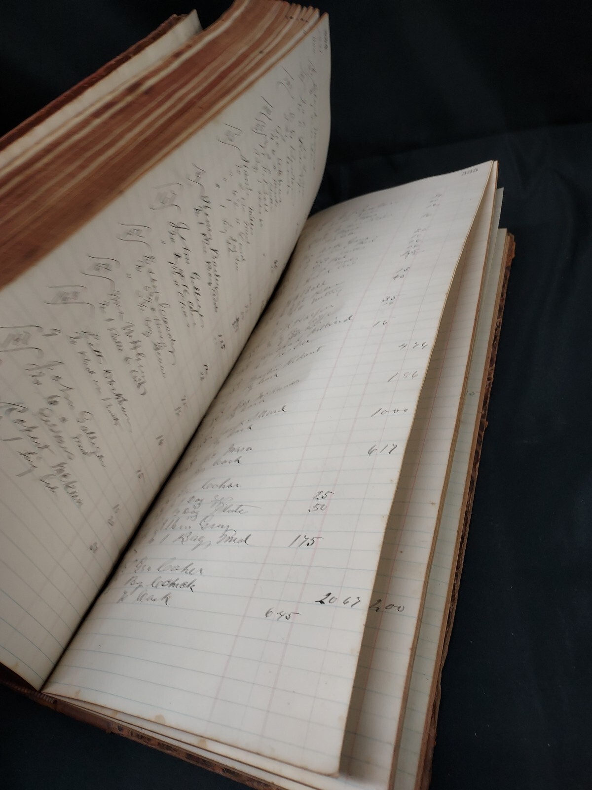 1881 Guildhall VT or Lancaster NH General Store Ledger FULL of Local Names RARE