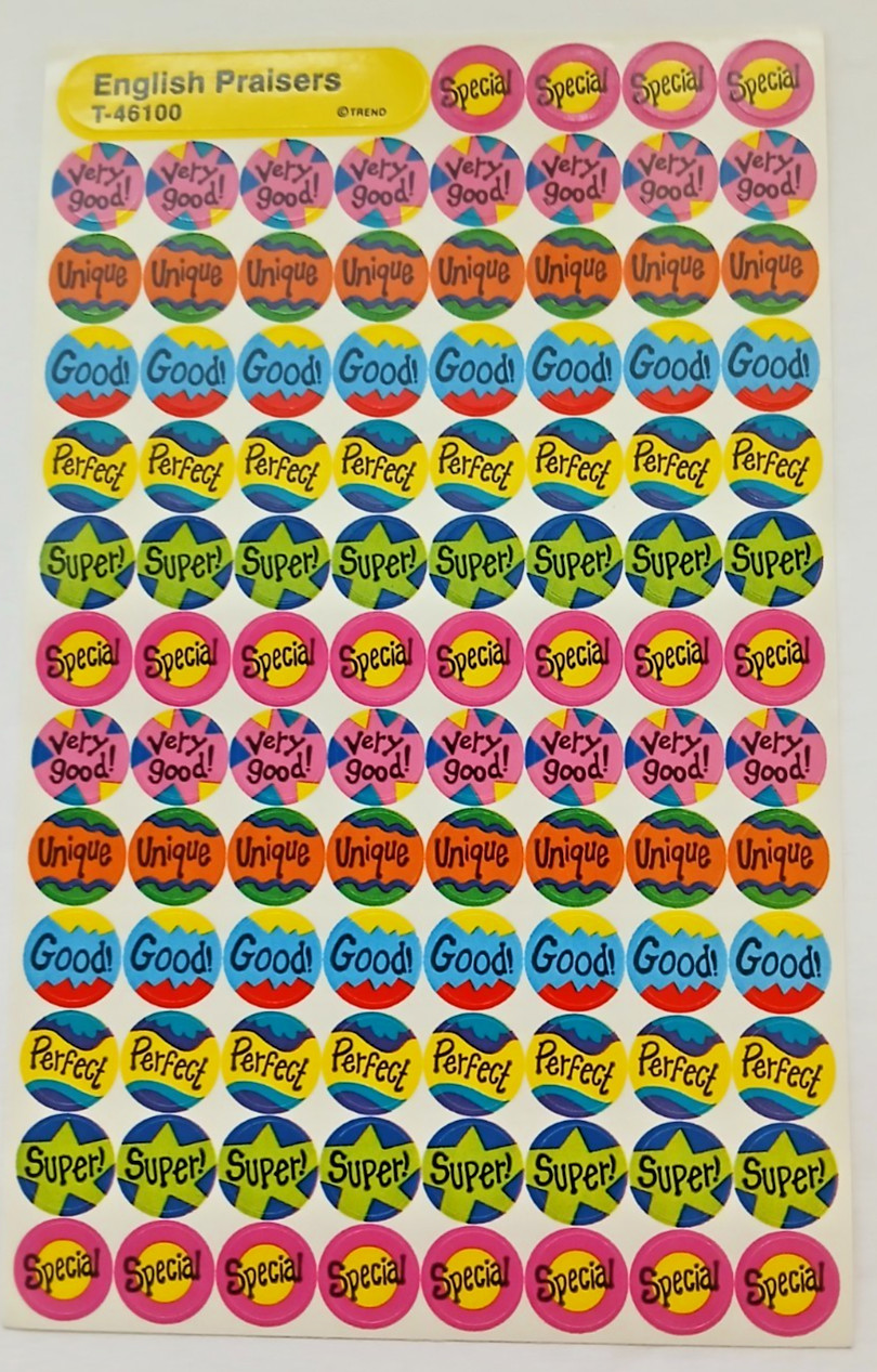 Vintage 80’s Stickers LOT 5 sheets Junk-Journal Scrapbook