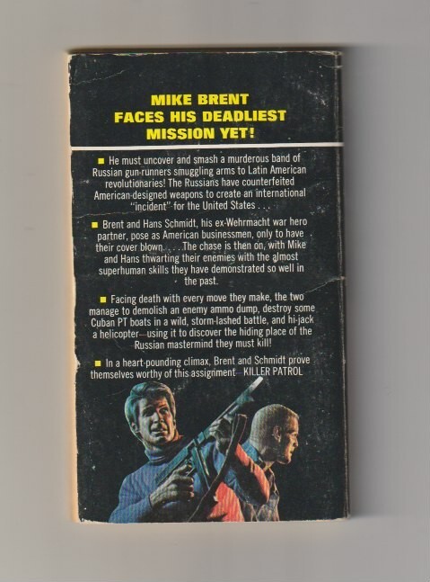 J918 Killer Patrol P009 G. Fennell Action Pinnacle Vintage Paperback Book
