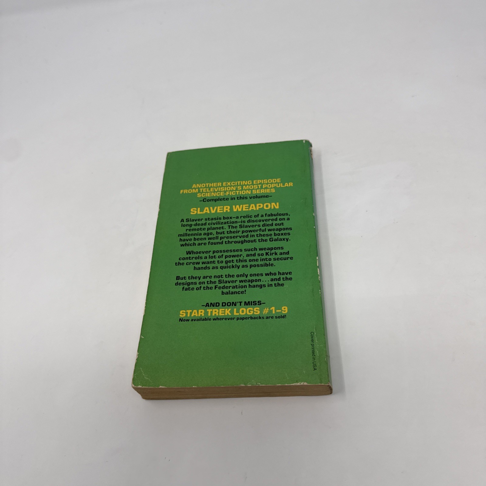 J56 3 Star Trek Log 10 27212 James Blish Del Ray Vintage Paperback Book